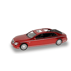 Carro Colección  Maybach 62S Rojo 1/87