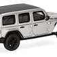 Carro Colección  Jeep Wrangler Plateado 1/87 - Miniatura 1