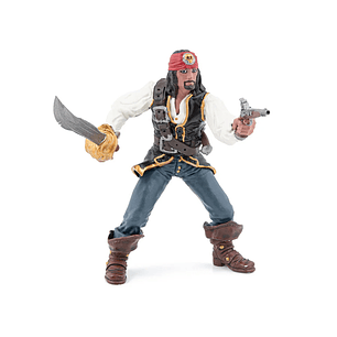 Figura Colección  Pirata Con Pistola Y Sable