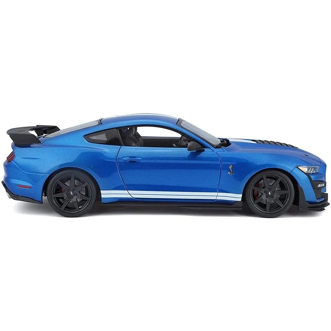 Carro Colección  2020 Mustang Shelby Gt500 Azul1/18 5