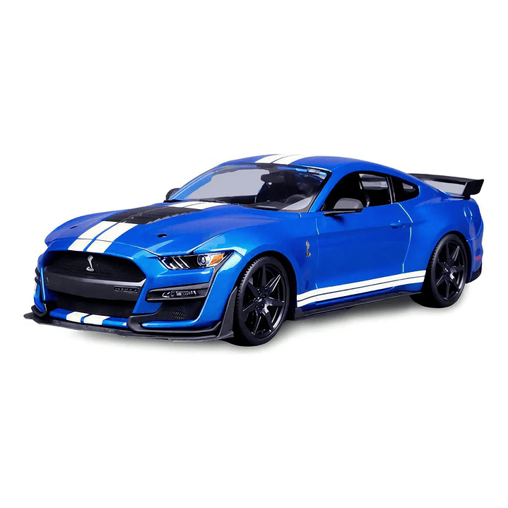 Carro Colección  2020 Mustang Shelby Gt500 Azul1/18 7