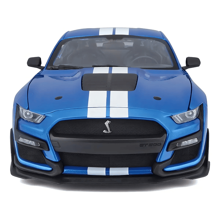Carro Colección  2020 Mustang Shelby Gt500 Azul1/18 6