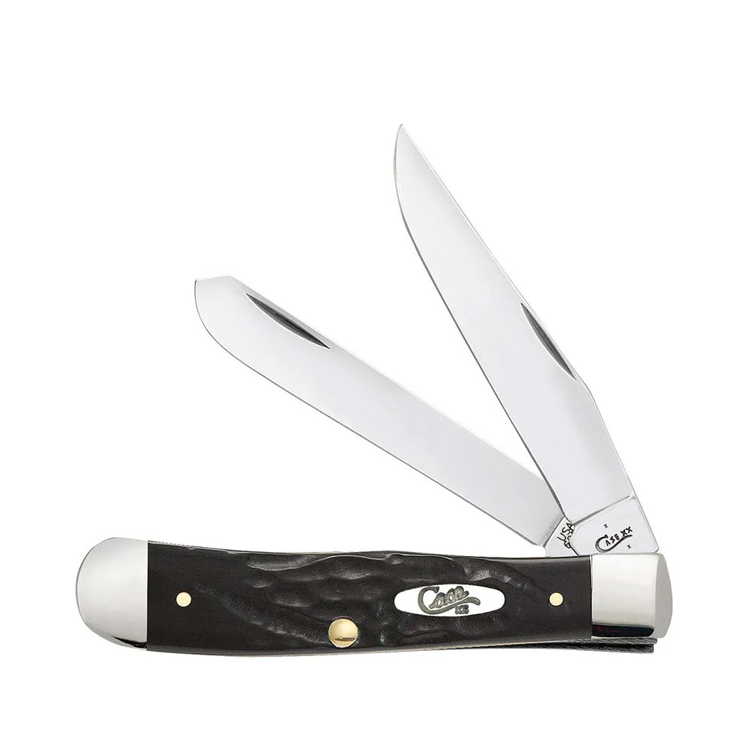  Navaja Case Negra Jigged Trapper 2