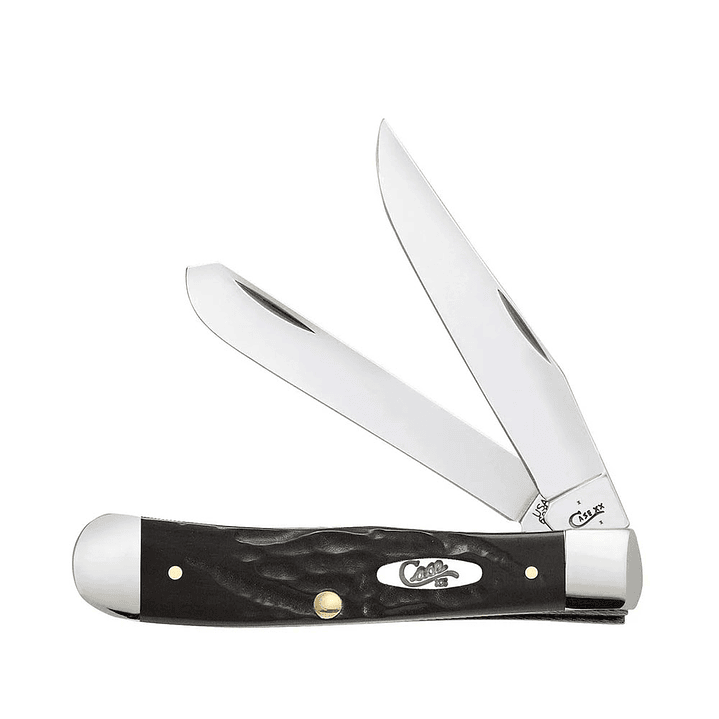  Navaja Case Negra Jigged Trapper 2
