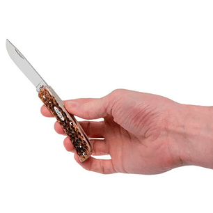  Navaja Case Hueso Jig Sod Buster Jr