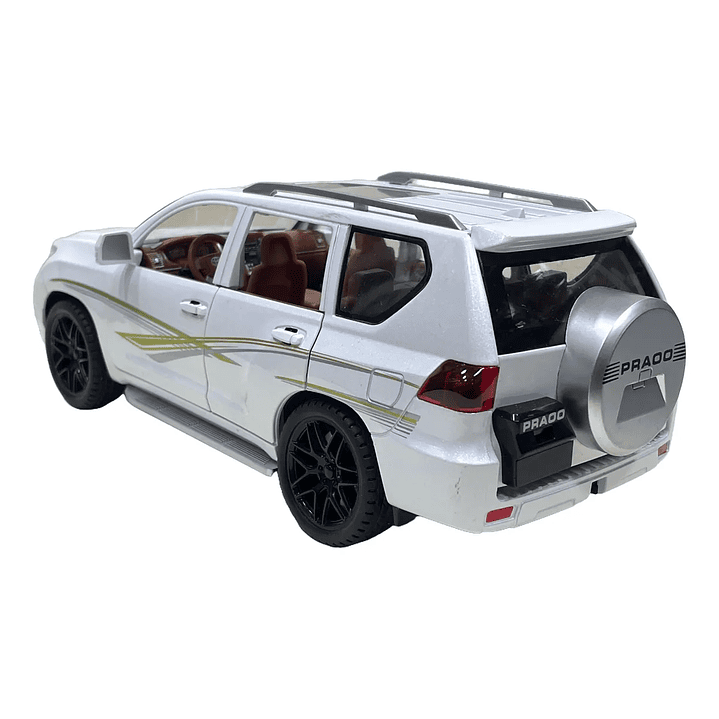 Carro Colección  Toyota Prado Negro/Perla1/18 4