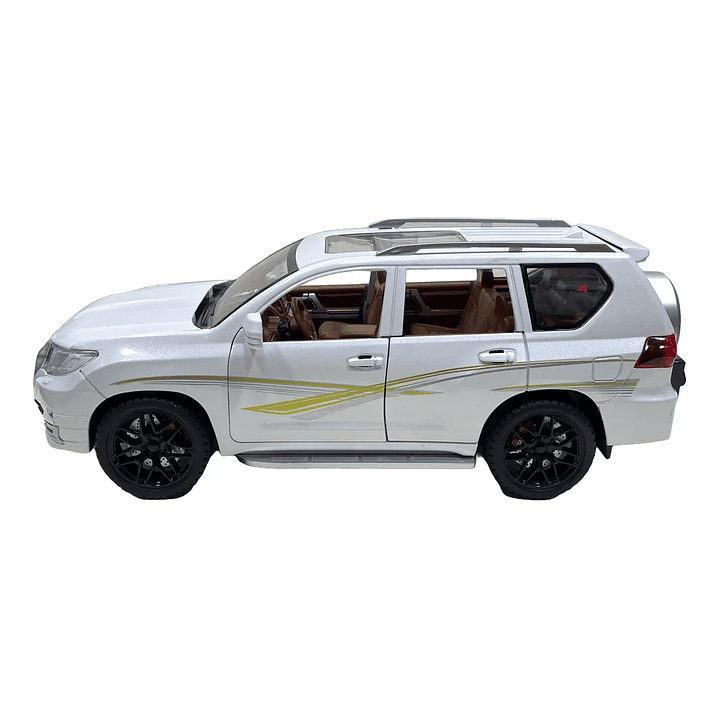 Carro Colección  Toyota Prado Negro/Perla1/18 5