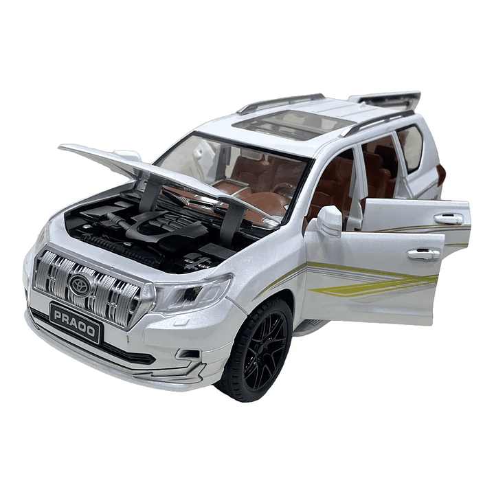 Carro Colección  Toyota Prado Negro/Perla1/18 2