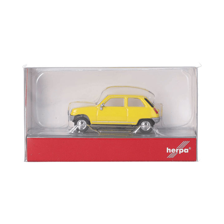 Carro Colección  Renault R5 amarillo 1/87 1