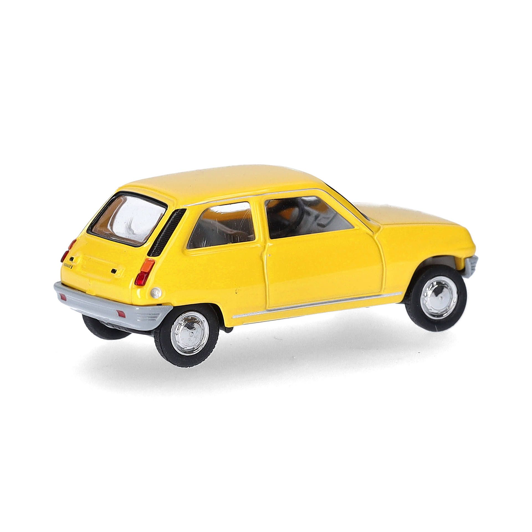Carro Colección  Renault R5 amarillo 1/87 2