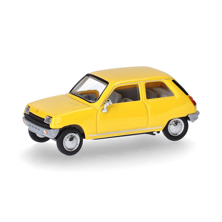 Carro Colección  Renault R5 amarillo 1/87 3