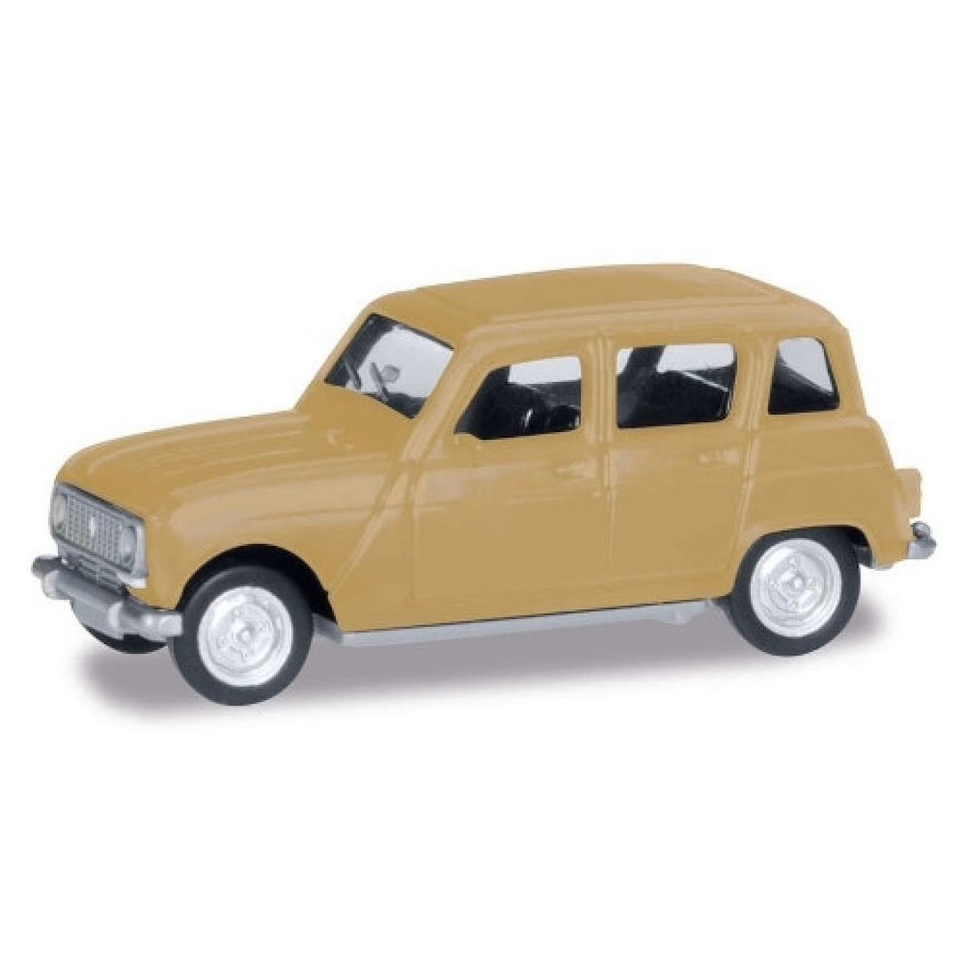 Carro Colección  Renault 4 Beige/Met 1/87 1