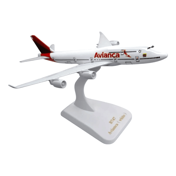 Avión Colección  B747 Avianca France 2