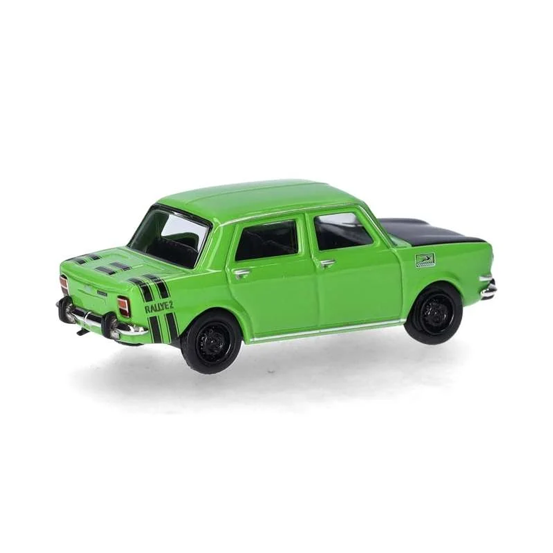 Carro Colección  Simca Rally II Marillo /Verde 1/87 2