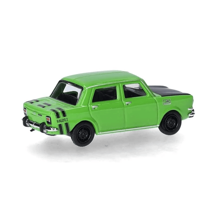 Carro Colección  Simca Rally II Marillo /Verde 1/87 2