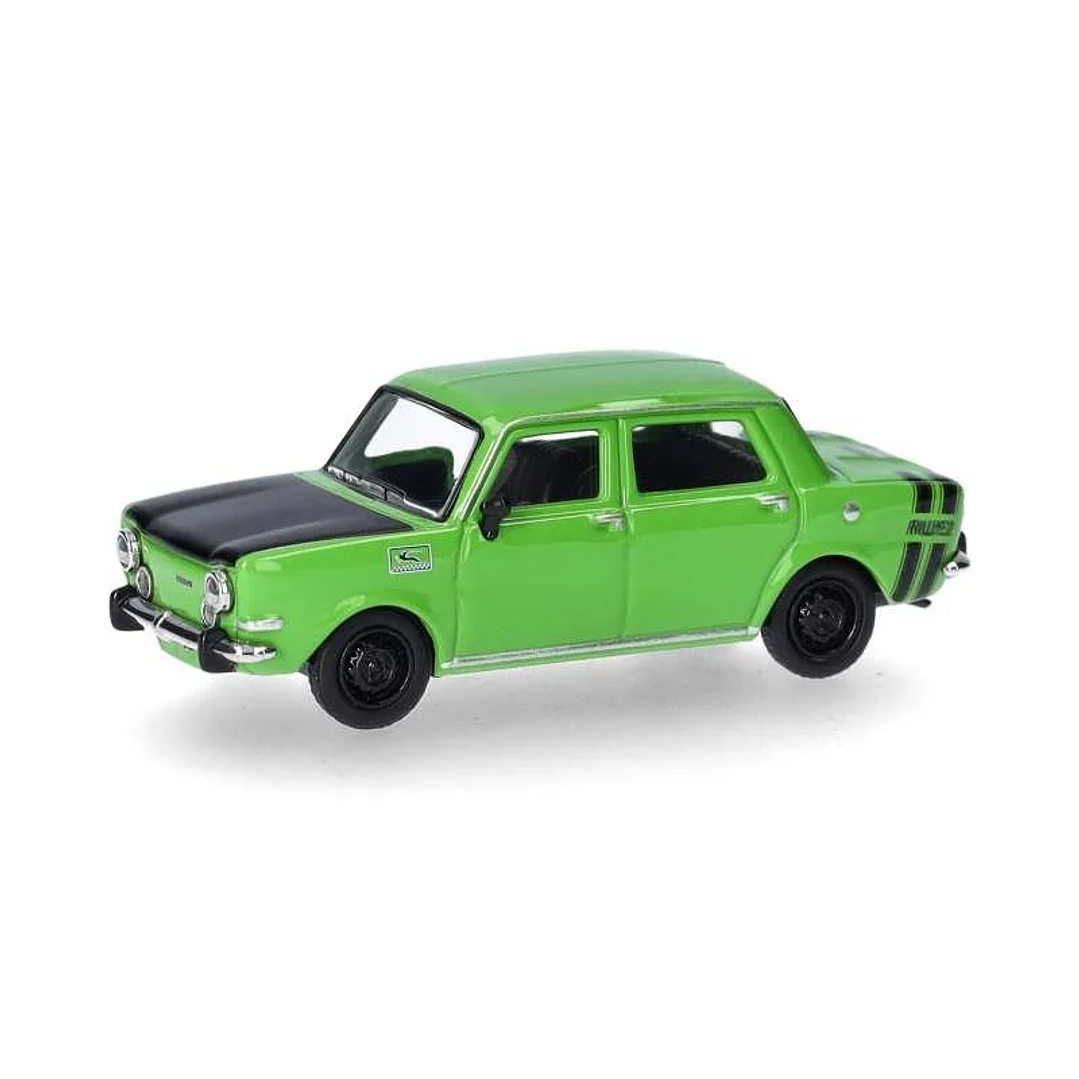 Carro Colección  Simca Rally II Marillo /Verde 1/87 1