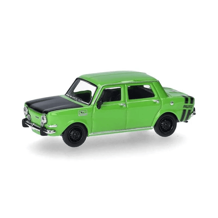 Carro Colección  Simca Rally II Marillo /Verde 1/87 1