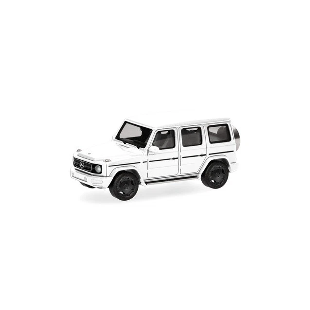 Carro Colección  Mb G580 Eq Blanco 1/87 1