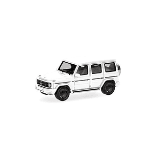 Carro Colección  Mb G580 Eq Blanco 1/87