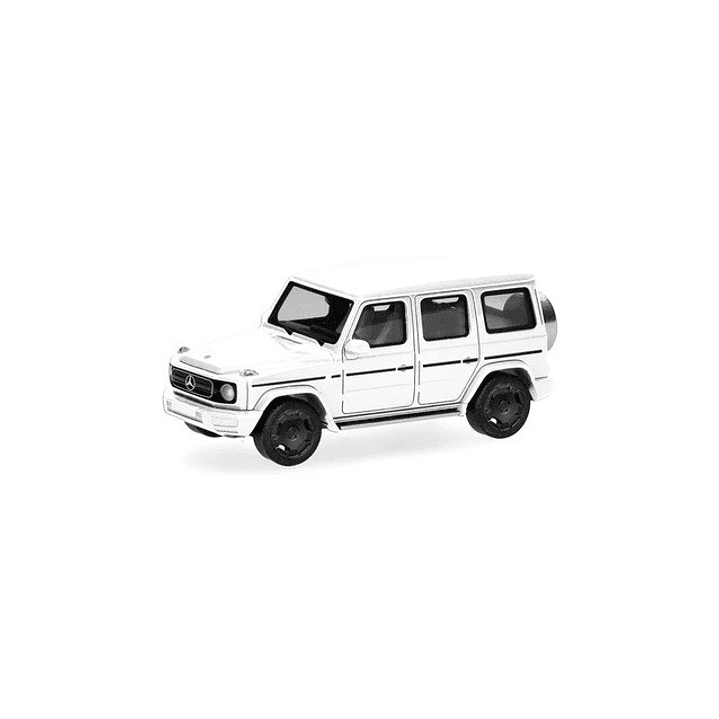 Carro Colección  Mb G580 Eq Blanco 1/87 1