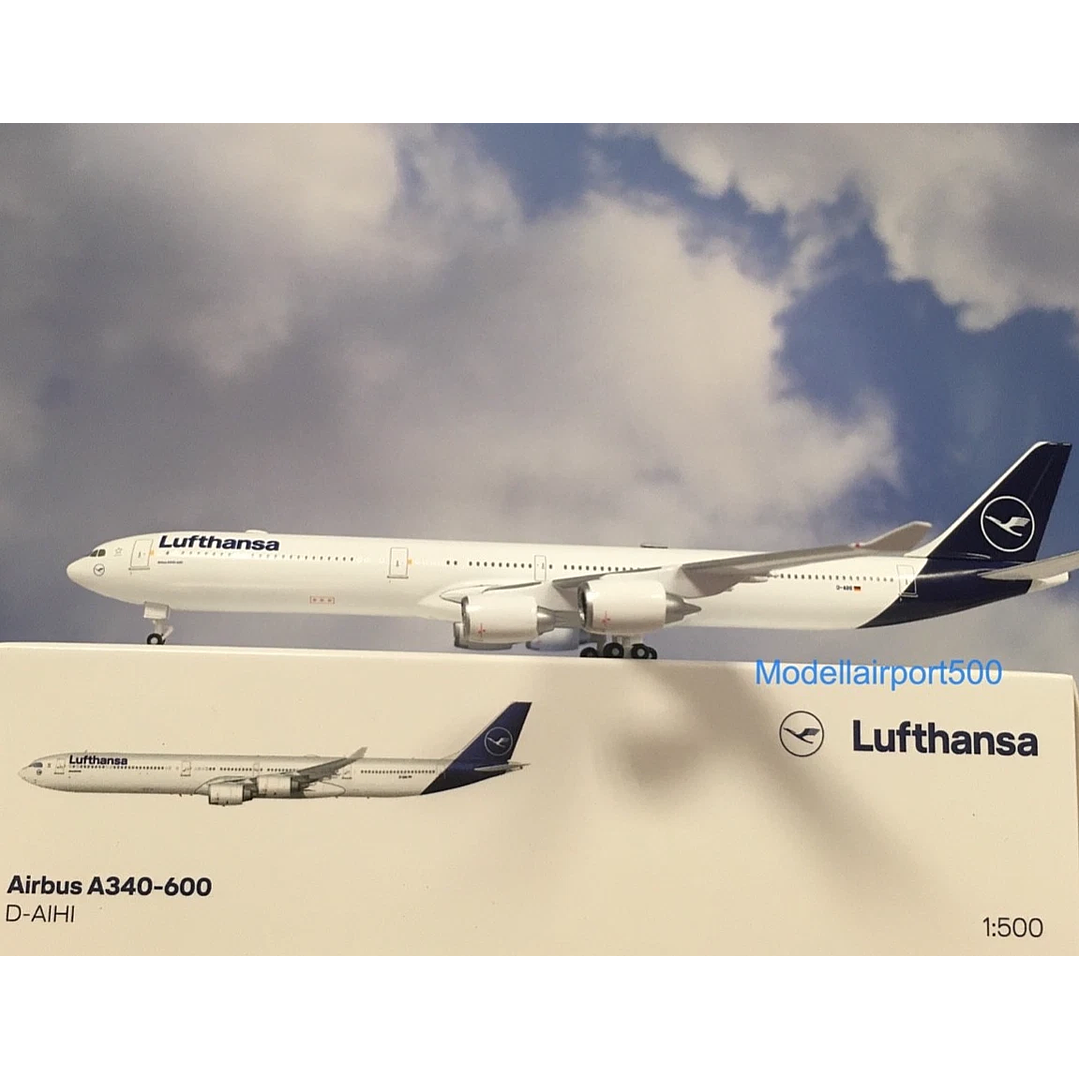 Avión Colección  Airbus A 340-600 Lufthansa 1/500 1