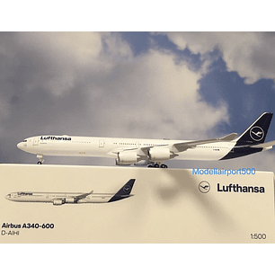 Avión Colección  Airbus A 340-600 Lufthansa 1/500