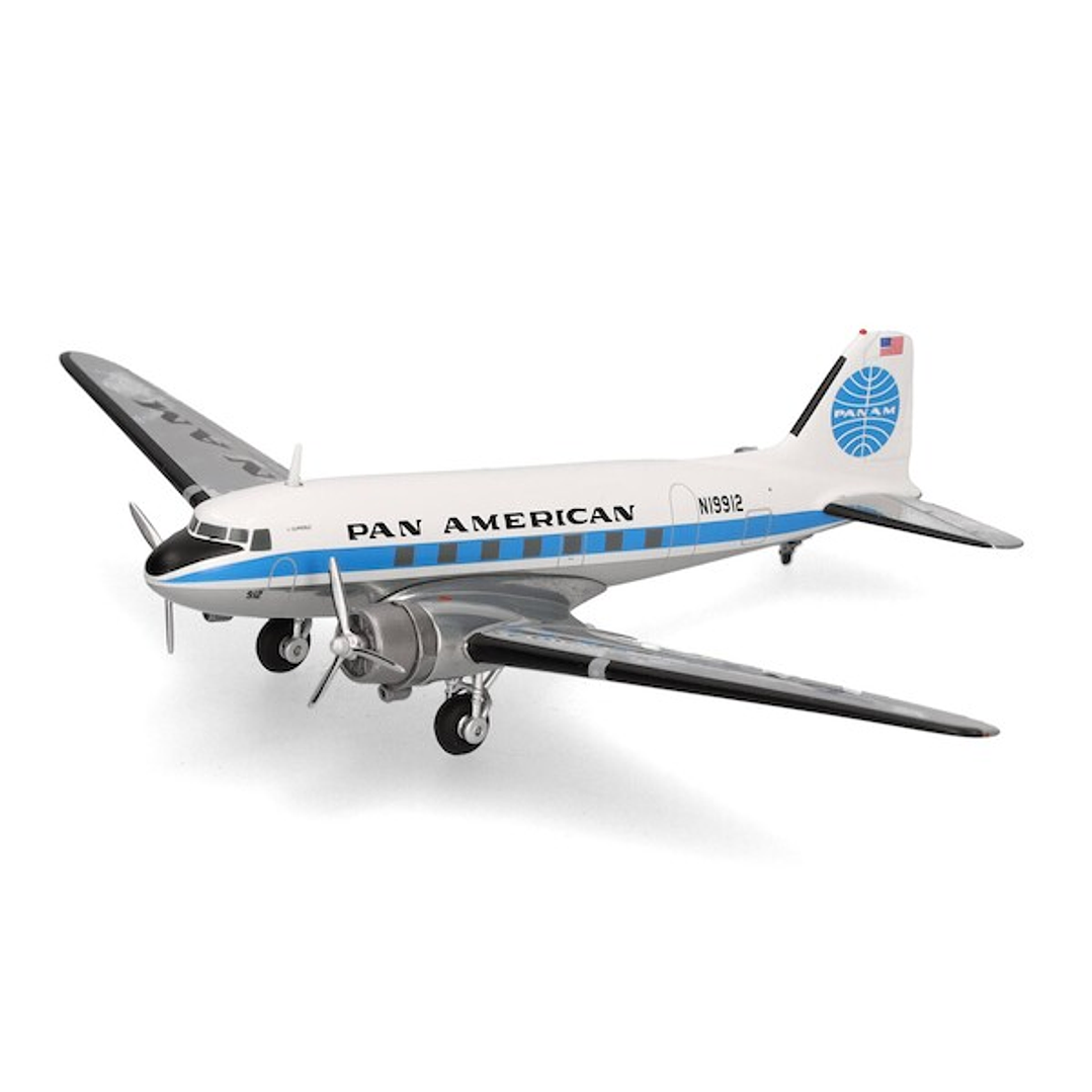 Avión Colección  Dc-3 Pan Am 1/200 1