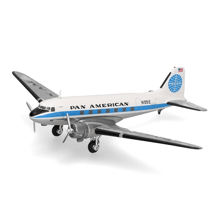 Avión Colección  Dc-3 Pan Am 1/200 1