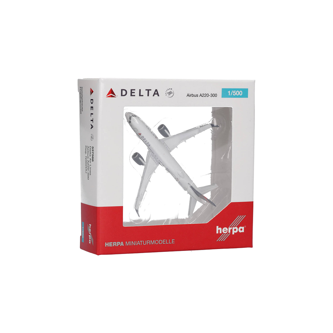 Avión Colección  A220-300 Delta 1/500 3