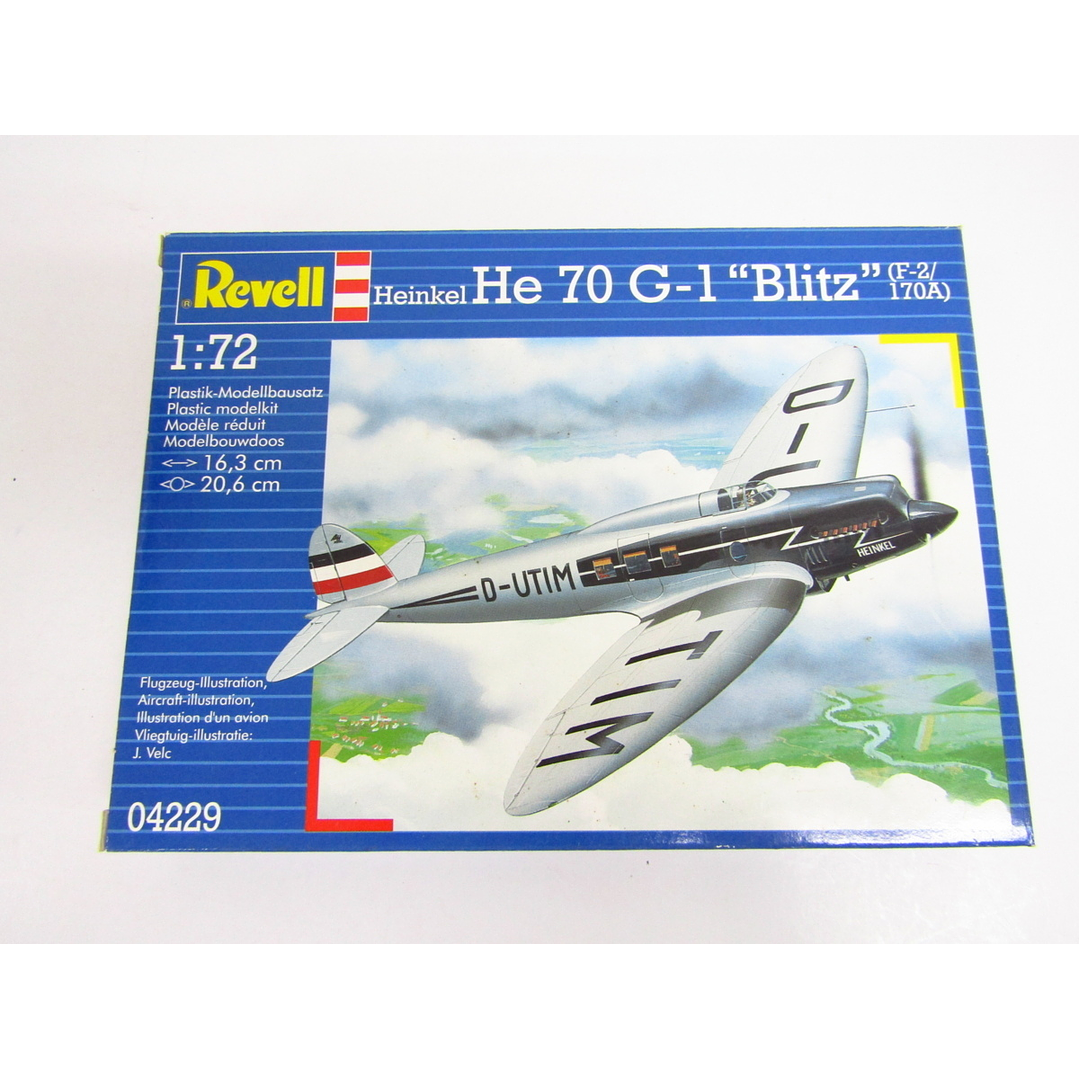 Para armar No Nuevo Heinkel He70 Blitz 1/72 1