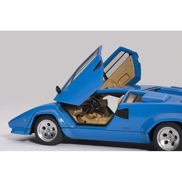 Carro Colección  Lamborghini Countach 500 S Azul1/43 4