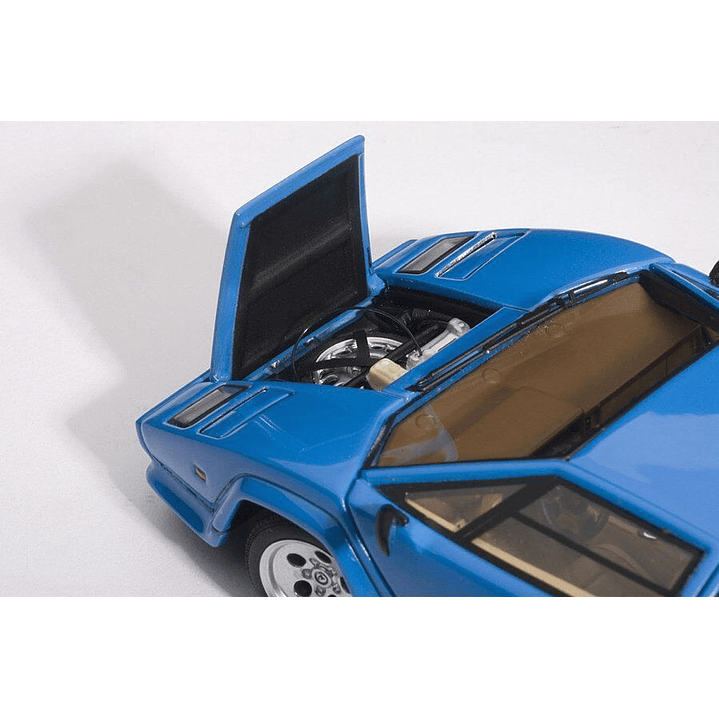 Carro Colección  Lamborghini Countach 500 S Azul1/43 6