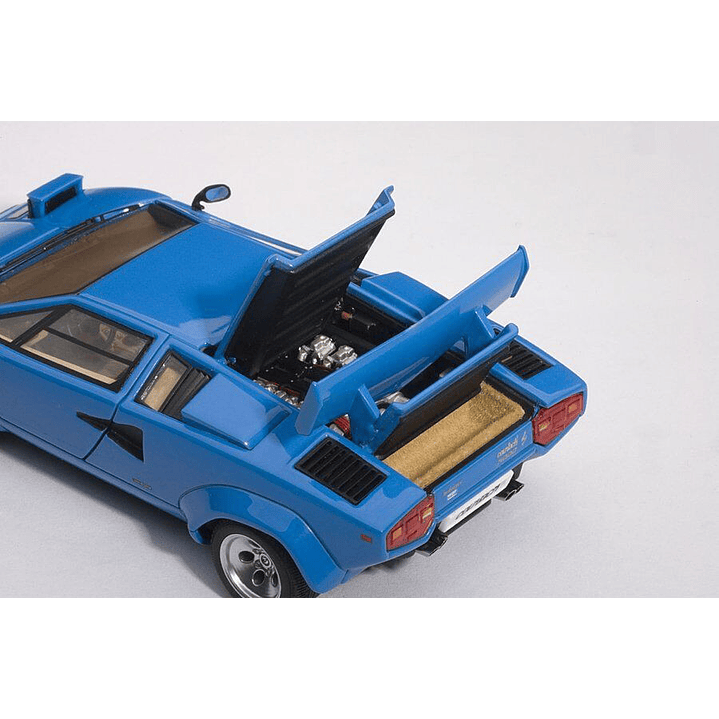 Carro Colección  Lamborghini Countach 500 S Azul1/43 7