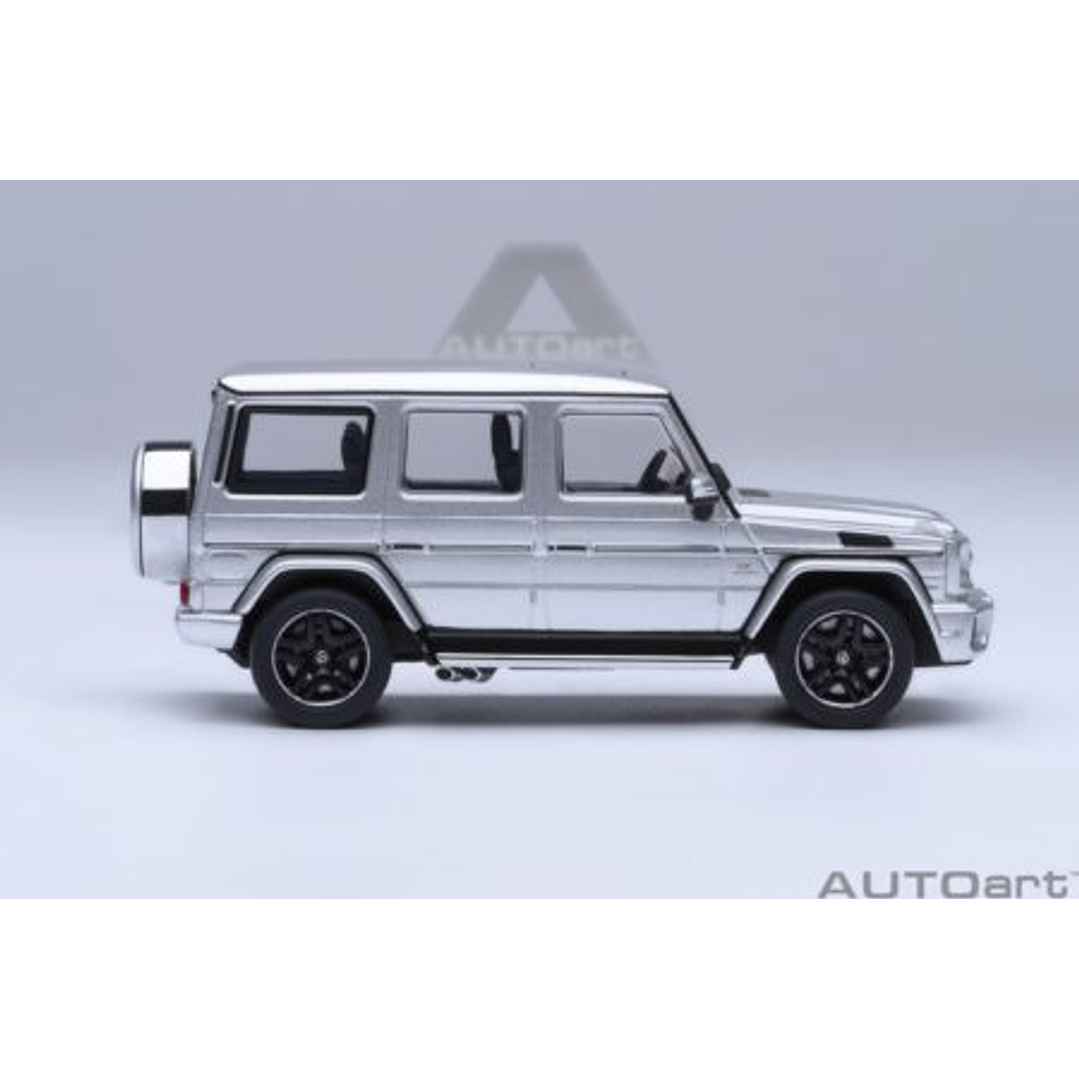 Carro Colección  Mercedes Benz Amgg63 2017 Silve1/64 2