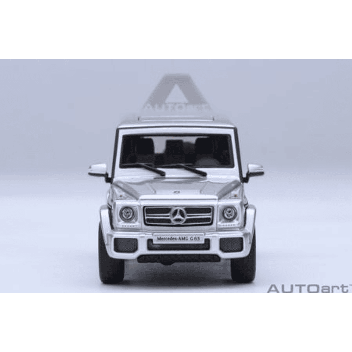Carro Colección  Mercedes Benz Amgg63 2017 Silve1/64 1