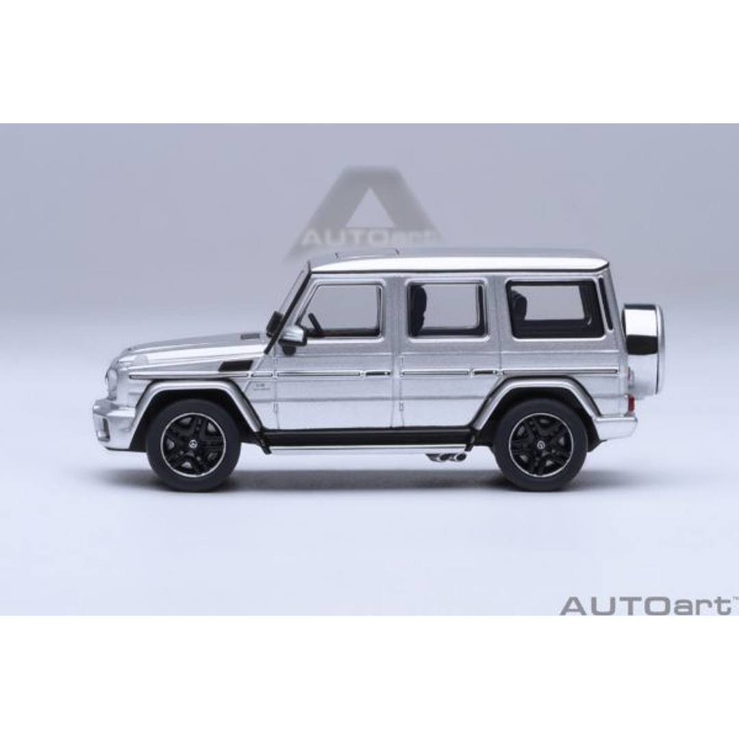 Carro Colección  Mercedes Benz Amgg63 2017 Silve1/64 4