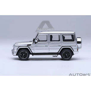Carro Colección  Mercedes Benz Amgg63 2017 Silve1/64