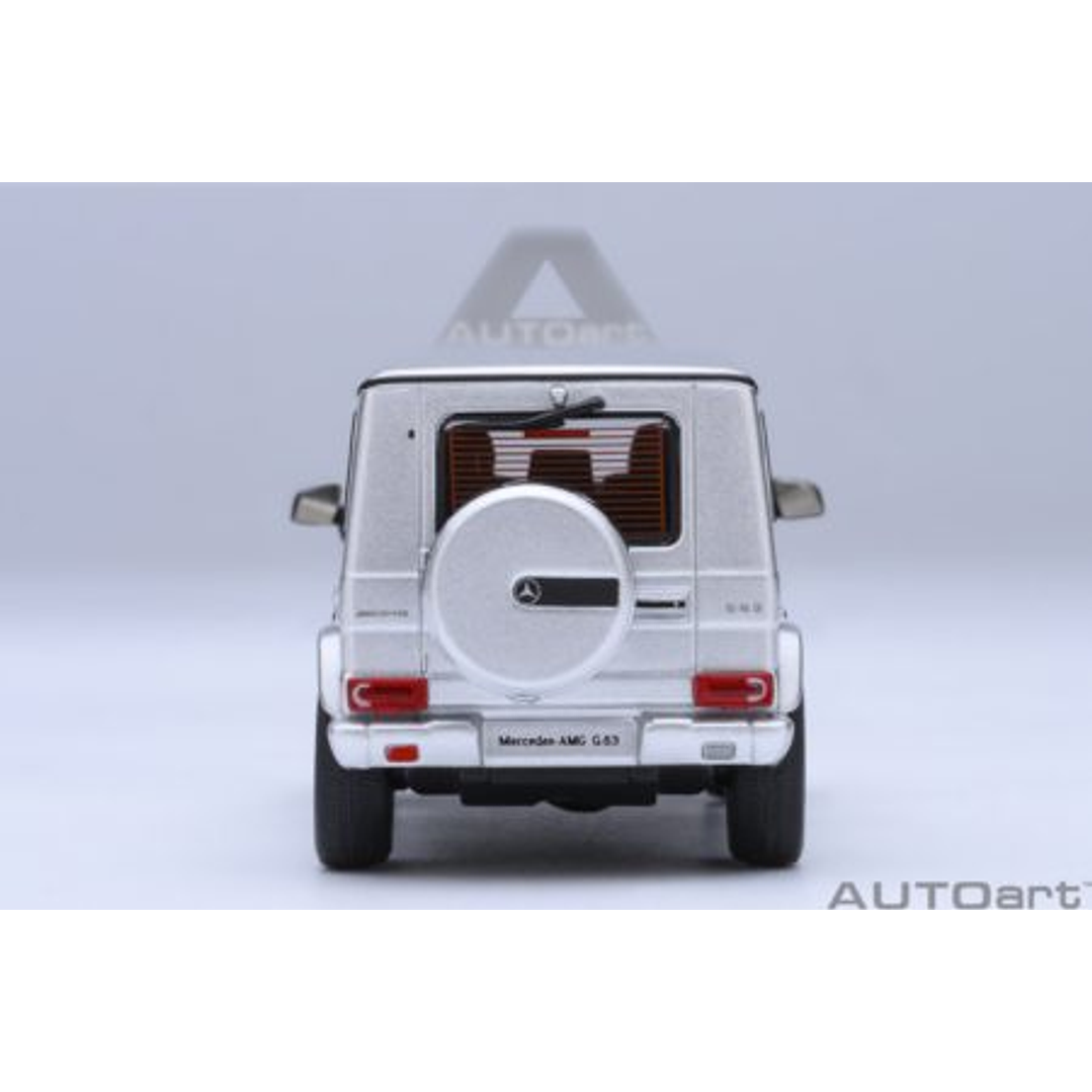 Carro Colección  Mercedes Benz Amgg63 2017 Silve1/64 6