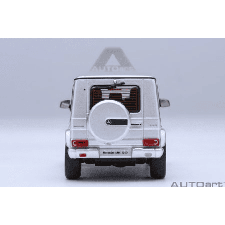 Carro Colección  Mercedes Benz Amgg63 2017 Silve1/64 6