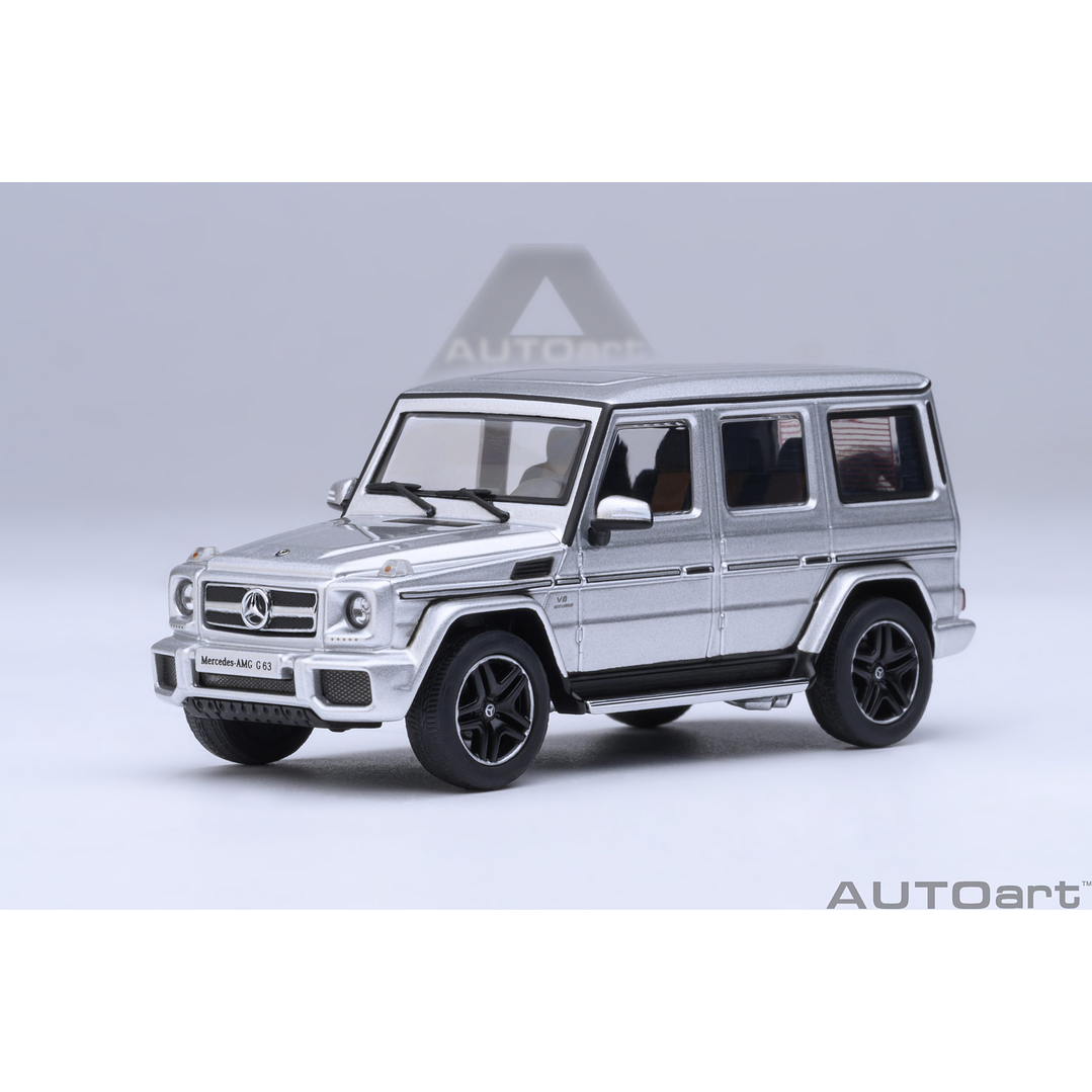 Carro Colección  Mercedes Benz Amgg63 2017 Silve1/64 7