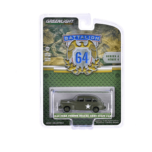 Carro Colección  1942 Ford Fordor Deluxe Army1/64