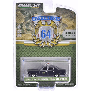 Carro Colección  1972 Amc Matador-U.S. Air Force1/64