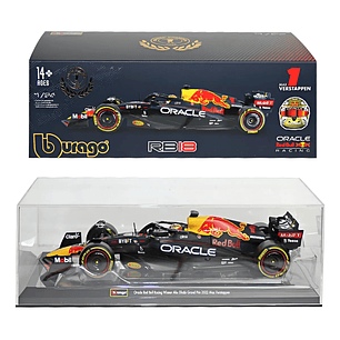 Carro Colección  F1 Red Bull  racing Verstappen rb 18 #1 Max 1/24