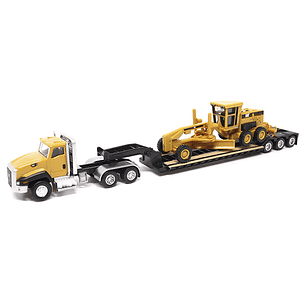 Vehículo Colección  Tractor Caterpillar Ct 660 W/Cat 163H motor   grader 1/87
