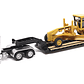 Vehículo Colección  Tractor Caterpillar Ct 660 W/Cat 163H motor   grader 1/87 - Miniatura 1