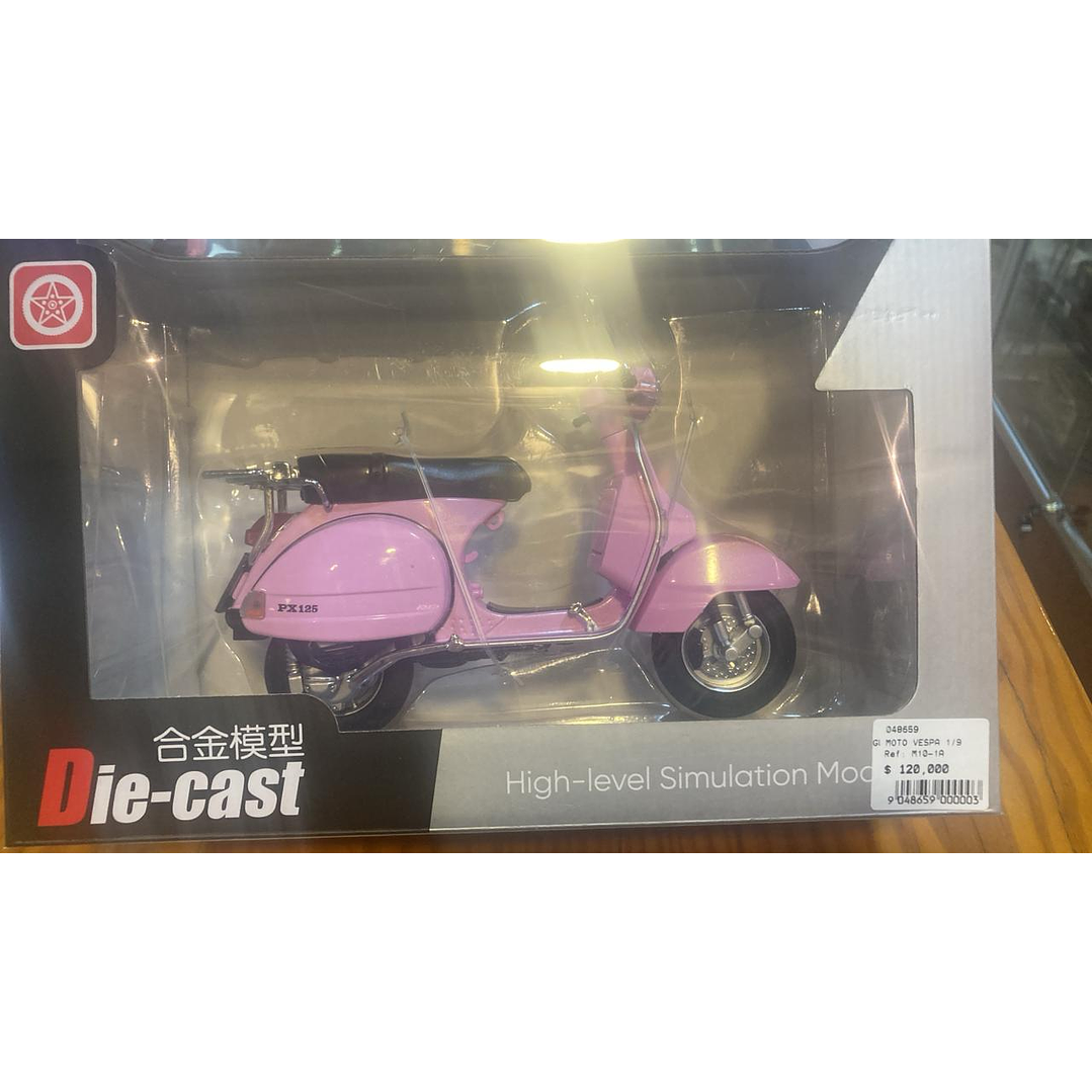   Moto Vespa 1/9 2
