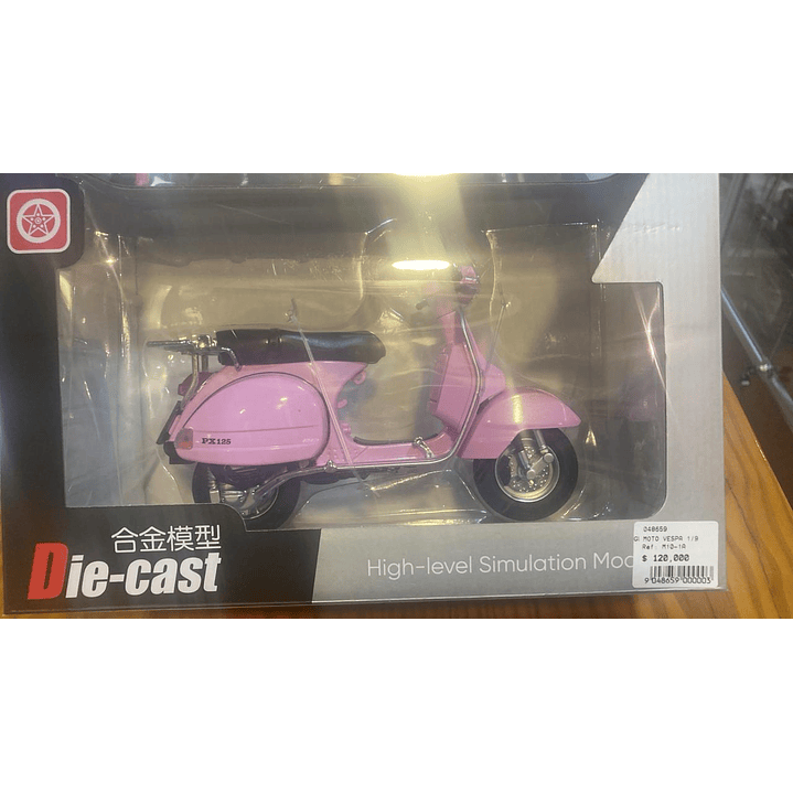   Moto Vespa 1/9 2