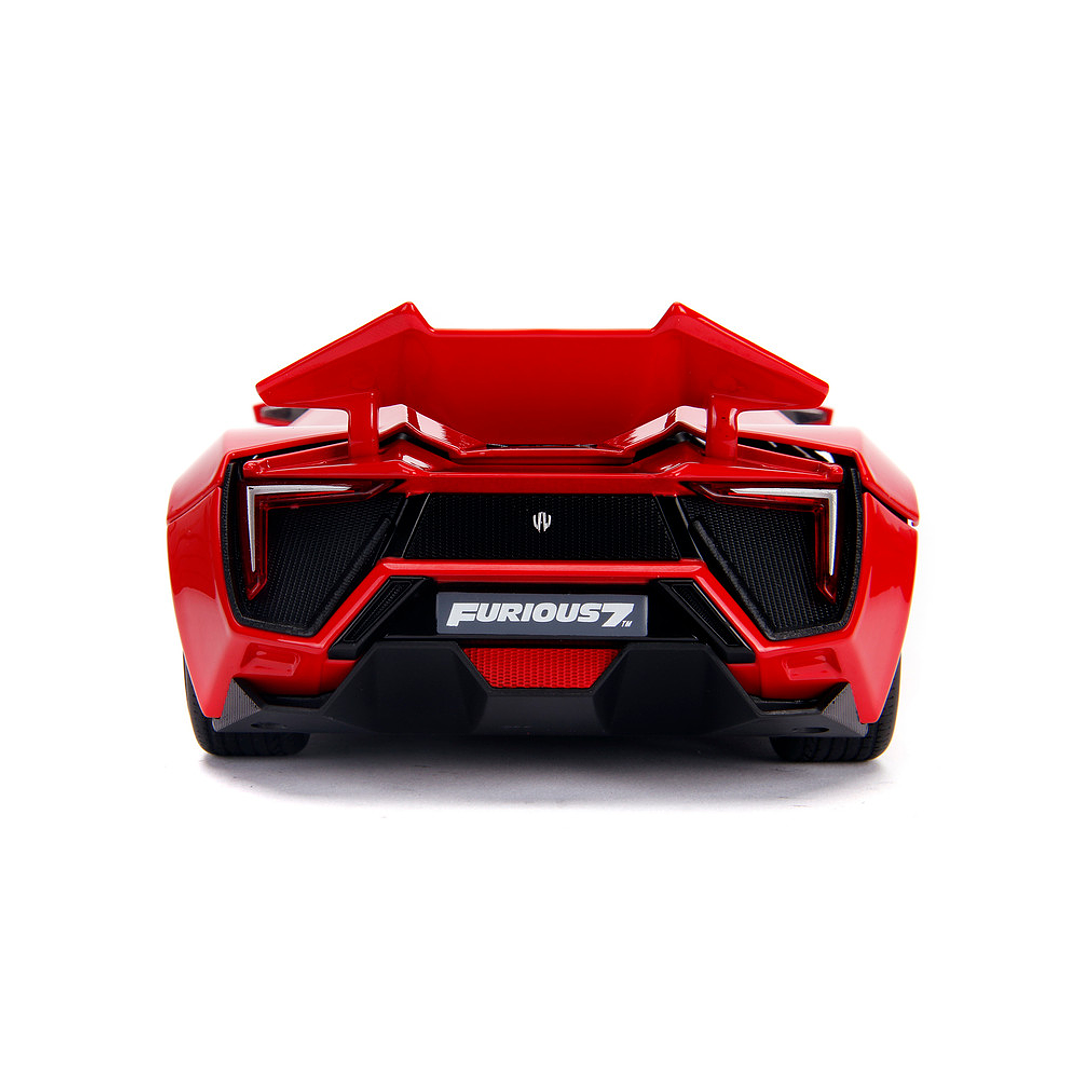 Carro Colección Lykan Hypersport con luces & y figura Toreto, Fast & Furious  1/18  4