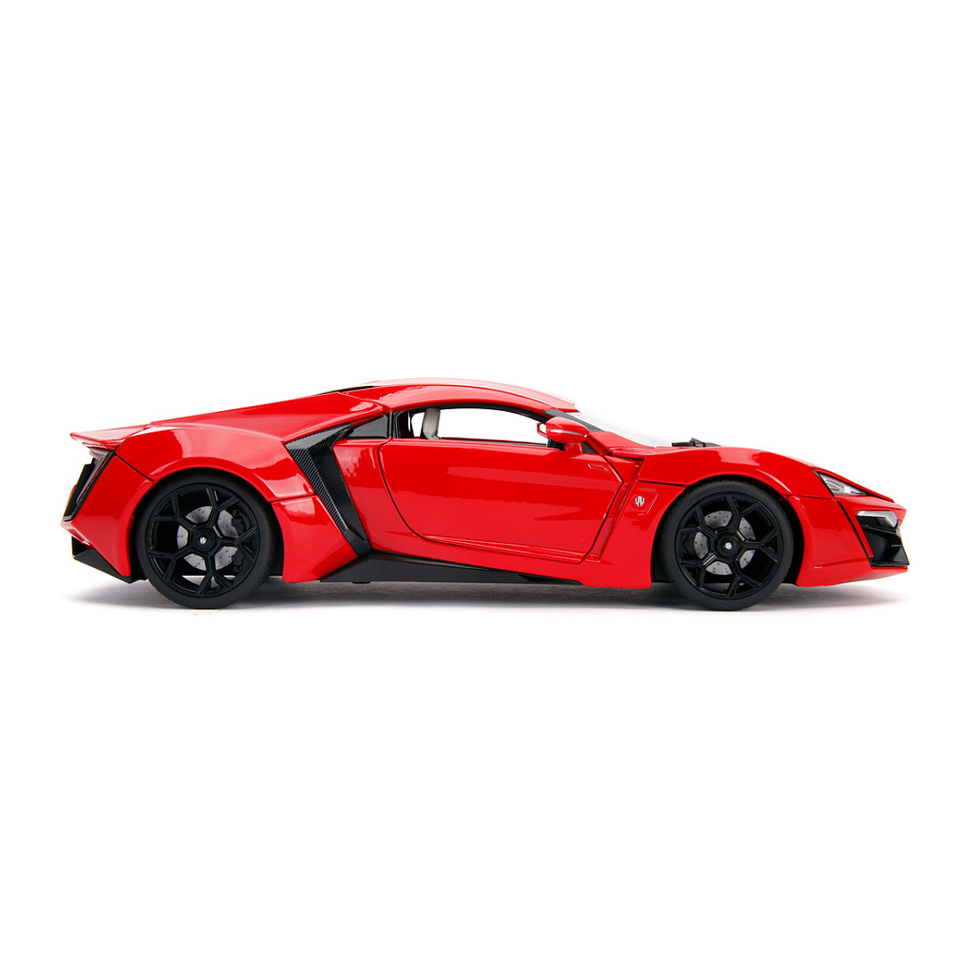 Carro Colección Lykan Hypersport con luces & y figura Toreto, Fast & Furious  1/18  5
