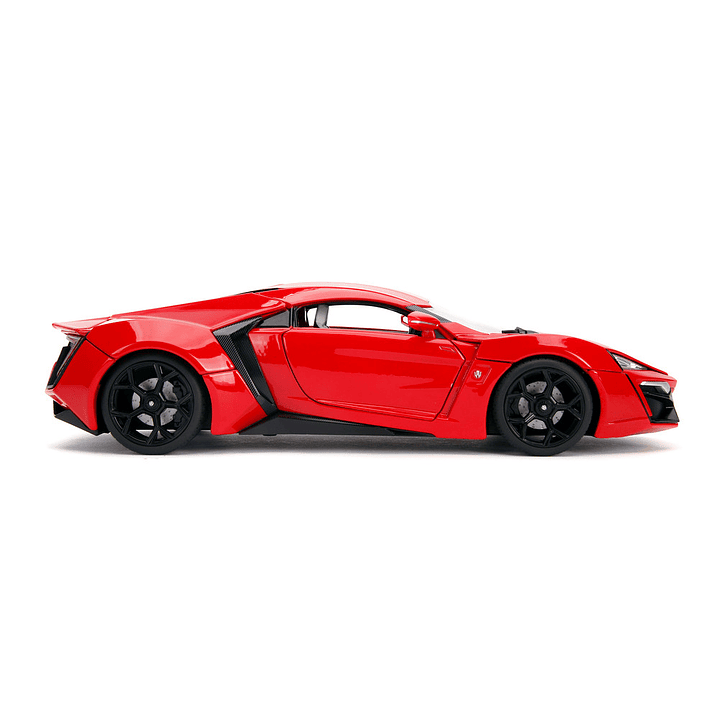 Carro Colección Lykan Hypersport con luces & y figura Toreto, Fast & Furious  1/18  5